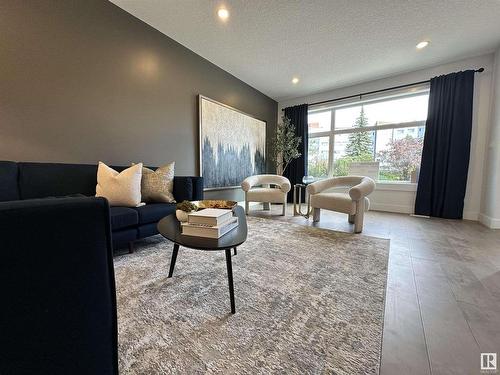 8420 117 Street, Edmonton, AB - Indoor Photo Showing Living Room