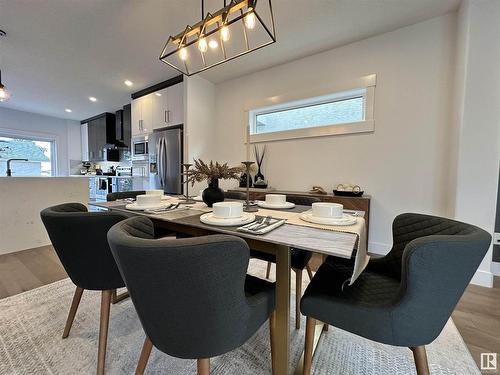 8420 117 Street, Edmonton, AB - Indoor Photo Showing Dining Room