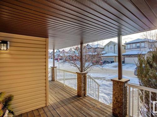 48 Vaughn Avenue, Spruce Grove, AB - Outdoor With Deck Patio Veranda With Exterior