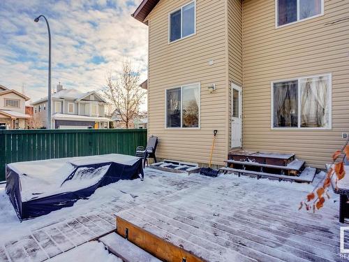 48 Vaughn Avenue, Spruce Grove, AB - Outdoor With Deck Patio Veranda With Exterior