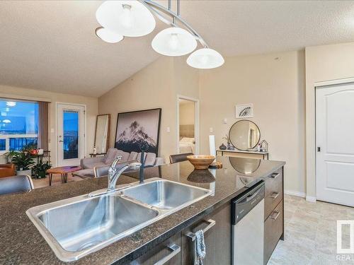 9351 Simpson Drive, Edmonton, AB - Indoor Photo Showing Kitchen With Double Sink