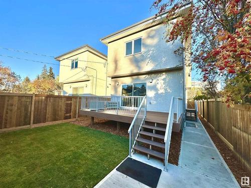 8422 117 Street, Edmonton, AB - Outdoor With Deck Patio Veranda