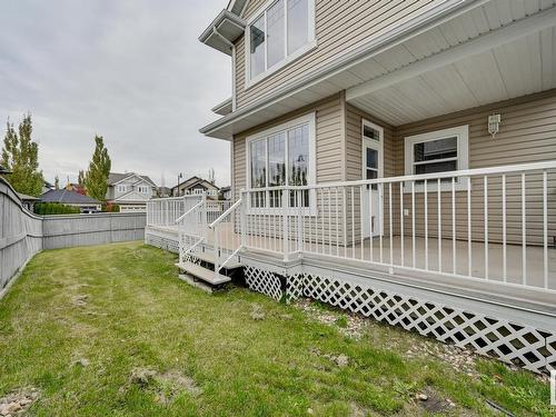 5258 Mullen Crest, Edmonton, AB - Outdoor With Deck Patio Veranda