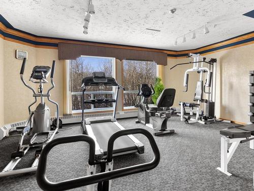 407 75 Gervais Road, St. Albert, AB - Indoor Photo Showing Gym Room