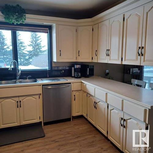 462066 Range Road 262, Rural Wetaskiwin County, AB - Indoor Photo Showing Kitchen With Double Sink