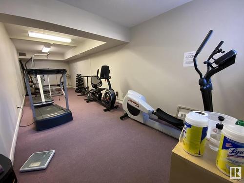 211 10935 21 Avenue, Edmonton, AB - Indoor Photo Showing Gym Room