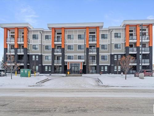 303 17 Columbia Avenue, Devon, AB - Outdoor With Facade