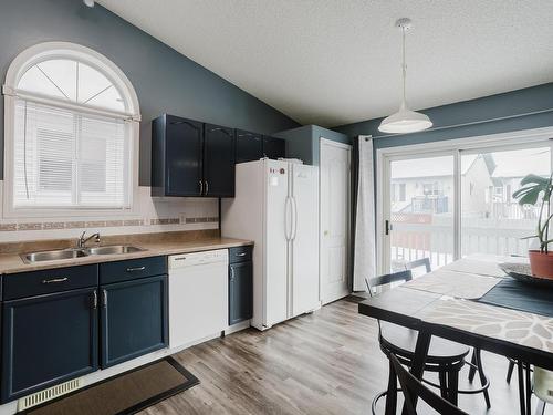 8321 171A Avenue, Edmonton, AB - Indoor Photo Showing Kitchen With Double Sink