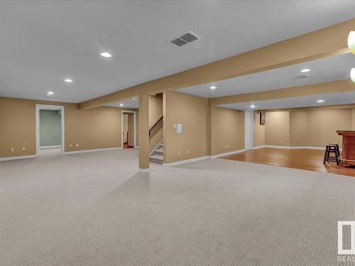 136 Wolf Willow Close, Edmonton, AB - Indoor Photo Showing Basement