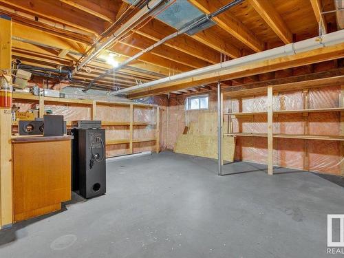 136 Wolf Willow Close, Edmonton, AB - Indoor Photo Showing Basement