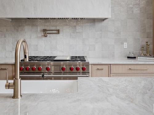 55B Fairway Drive, Edmonton, AB - Indoor Photo Showing Kitchen