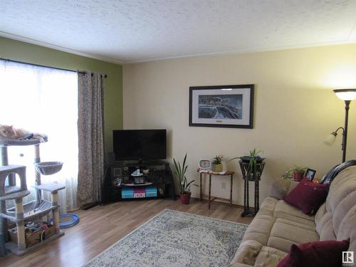 4614 53 Avenue, Barrhead, AB - Indoor Photo Showing Living Room