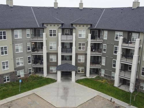 211 616 Mcallister Loop, Edmonton, AB - Outdoor With Balcony With Facade