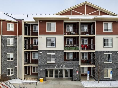 122 18126 77 Street, Edmonton, AB - Outdoor With Balcony With Facade