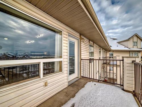 1422 330 Clareview Station Drive, Edmonton, AB - Outdoor With Deck Patio Veranda With Exterior