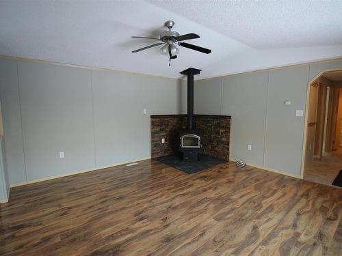 58117 Rge Road 12, Rural Westlock County, AB - Indoor Photo Showing Living Room With Fireplace