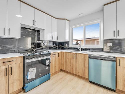 108 Millbourne E Nw, Edmonton, AB - Indoor Photo Showing Kitchen