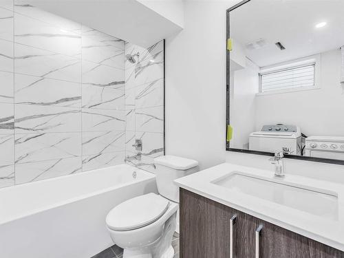 108 Millbourne E Nw, Edmonton, AB - Indoor Photo Showing Bathroom