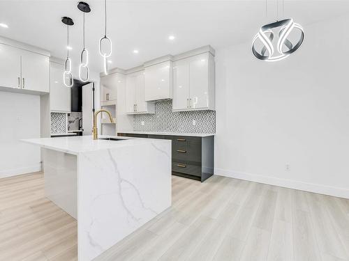 6321 17 Street, Rural Leduc County, AB - Indoor Photo Showing Kitchen With Upgraded Kitchen