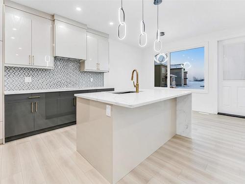 6321 17 Street, Rural Leduc County, AB - Indoor Photo Showing Kitchen With Upgraded Kitchen