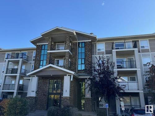 7339 South Terwillegar Drive, Edmonton, AB - Outdoor With Balcony With Facade