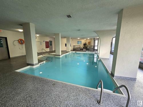 704 11710 100 Avenue, Edmonton, AB - Indoor Photo Showing Other Room With In Ground Pool