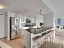 601 10046 117 Street, Edmonton, AB  - Indoor Photo Showing Kitchen With Stainless Steel Kitchen With Upgraded Kitchen 