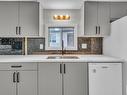 202 Lee Ridge Rd, Edmonton, AB  - Indoor Photo Showing Kitchen With Double Sink 