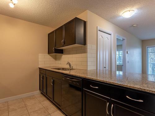 207 12660 142 Avenue, Edmonton, AB - Indoor Photo Showing Kitchen With Double Sink