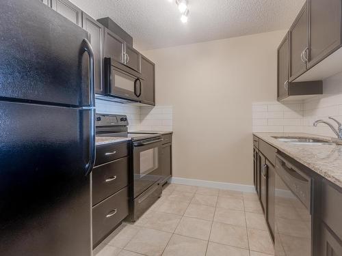 207 12660 142 Avenue, Edmonton, AB - Indoor Photo Showing Kitchen