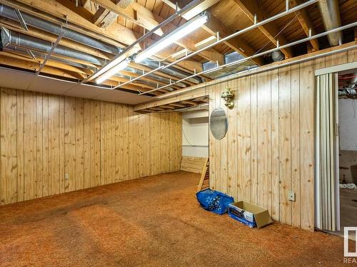 6J Callingwood Court, Edmonton, AB - Indoor Photo Showing Basement