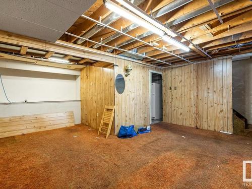 6J Callingwood Court, Edmonton, AB - Indoor Photo Showing Basement