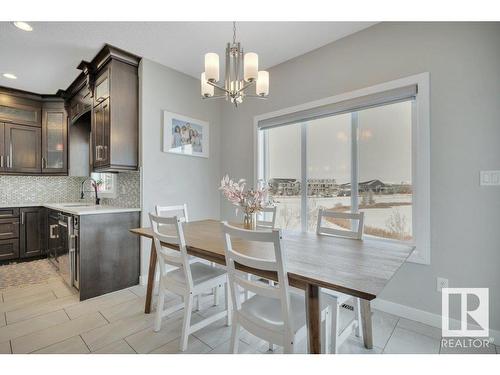 492 Reynalds Wynd, Leduc, AB - Indoor Photo Showing Dining Room