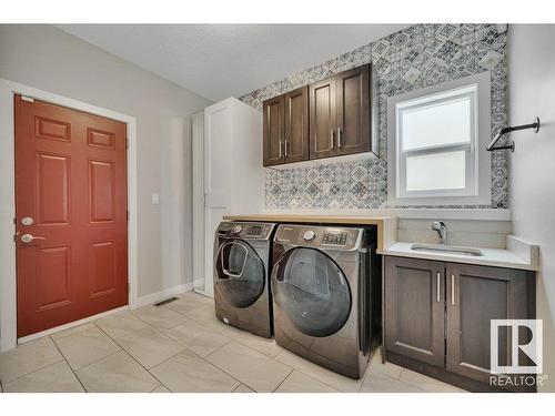 492 Reynalds Wynd, Leduc, AB - Indoor Photo Showing Laundry Room