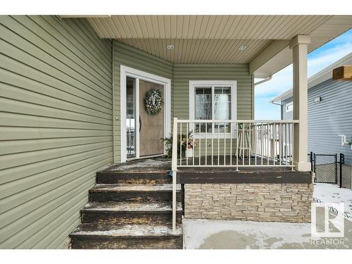 492 Reynalds Wynd, Leduc, AB - Outdoor With Deck Patio Veranda