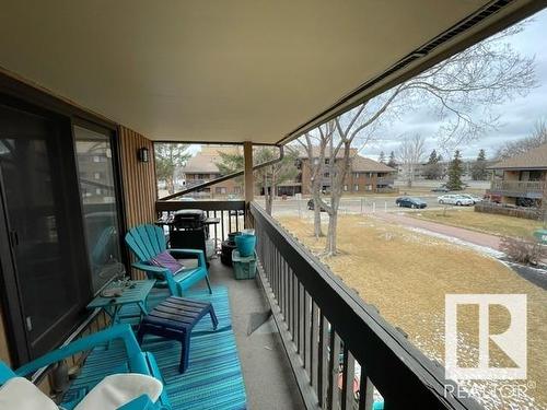 208 14803 51 Avenue, Edmonton, AB - Outdoor With Deck Patio Veranda With Exterior