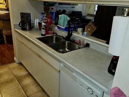 121 9620 174 Street, Edmonton, AB - Indoor Photo Showing Kitchen With Double Sink