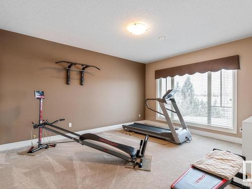 230 Ambleside Drive, Edmonton, AB - Indoor Photo Showing Gym Room