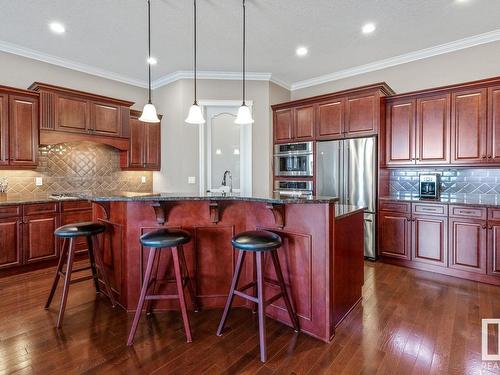 230 Ambleside Drive, Edmonton, AB - Indoor Photo Showing Kitchen With Upgraded Kitchen