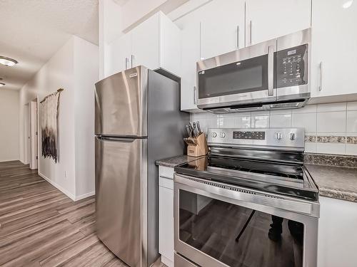 319 12111 51 Avenue, Edmonton, AB - Indoor Photo Showing Kitchen