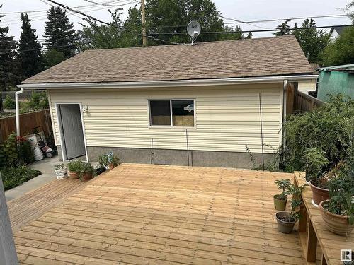 9646 73 Avenue, Edmonton, AB - Outdoor With Deck Patio Veranda With Exterior