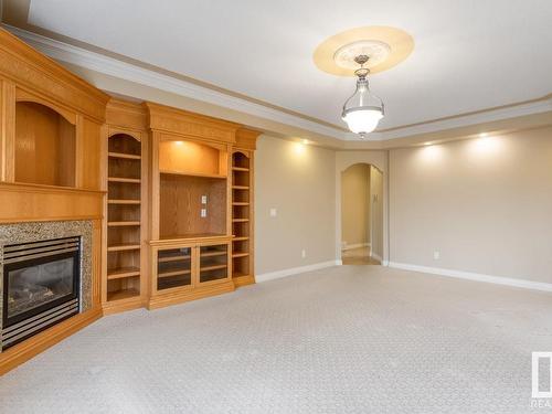 7507 162 Avenue, Edmonton, AB - Indoor With Fireplace