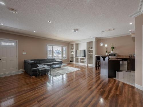 839 Wildwood Crescent, Edmonton, AB - Indoor Photo Showing Living Room