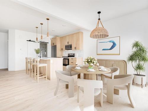 6324 27 Avenue, Edmonton, AB - Indoor Photo Showing Dining Room