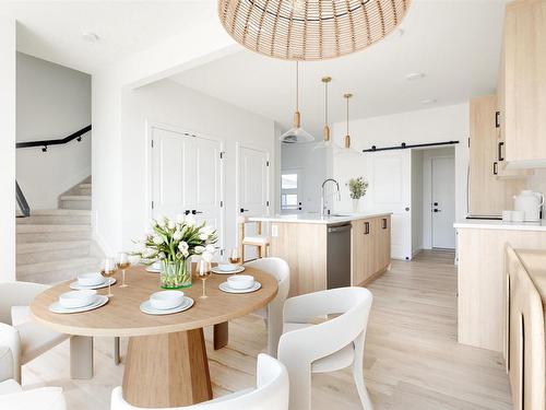 6324 27 Avenue, Edmonton, AB - Indoor Photo Showing Dining Room