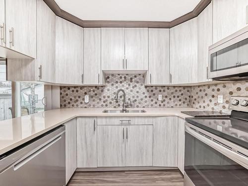 13511 127 Street, Edmonton, AB - Indoor Photo Showing Kitchen With Double Sink