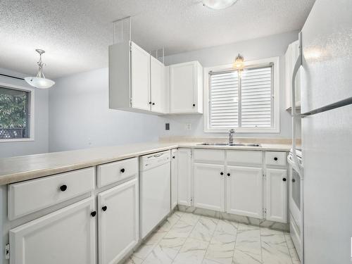 10818 11 Avenue, Edmonton, AB - Indoor Photo Showing Kitchen With Double Sink