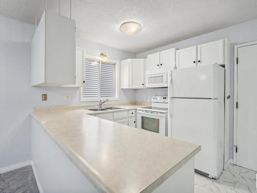 10818 11 Avenue, Edmonton, AB - Indoor Photo Showing Kitchen With Double Sink