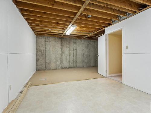 10818 11 Avenue, Edmonton, AB - Indoor Photo Showing Basement