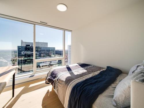 3505 10360 102 Street, Edmonton, AB - Indoor Photo Showing Bedroom